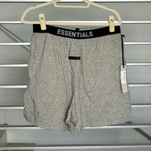 NWT Fear of God | Essentials Lounge Short | Heather Oatmeal | Size L